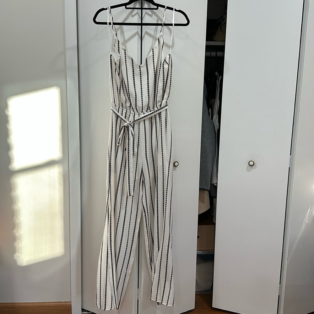 Side slit pant jumpsuit